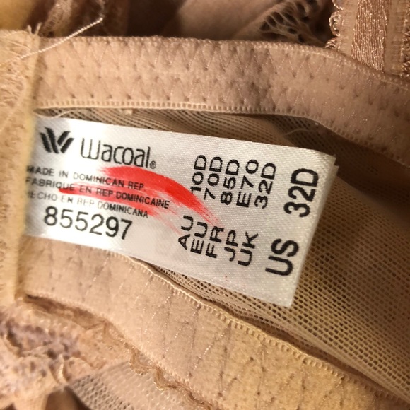 Wacoal Lace to Love Pink Underwire Bra - Picture 4 of 4